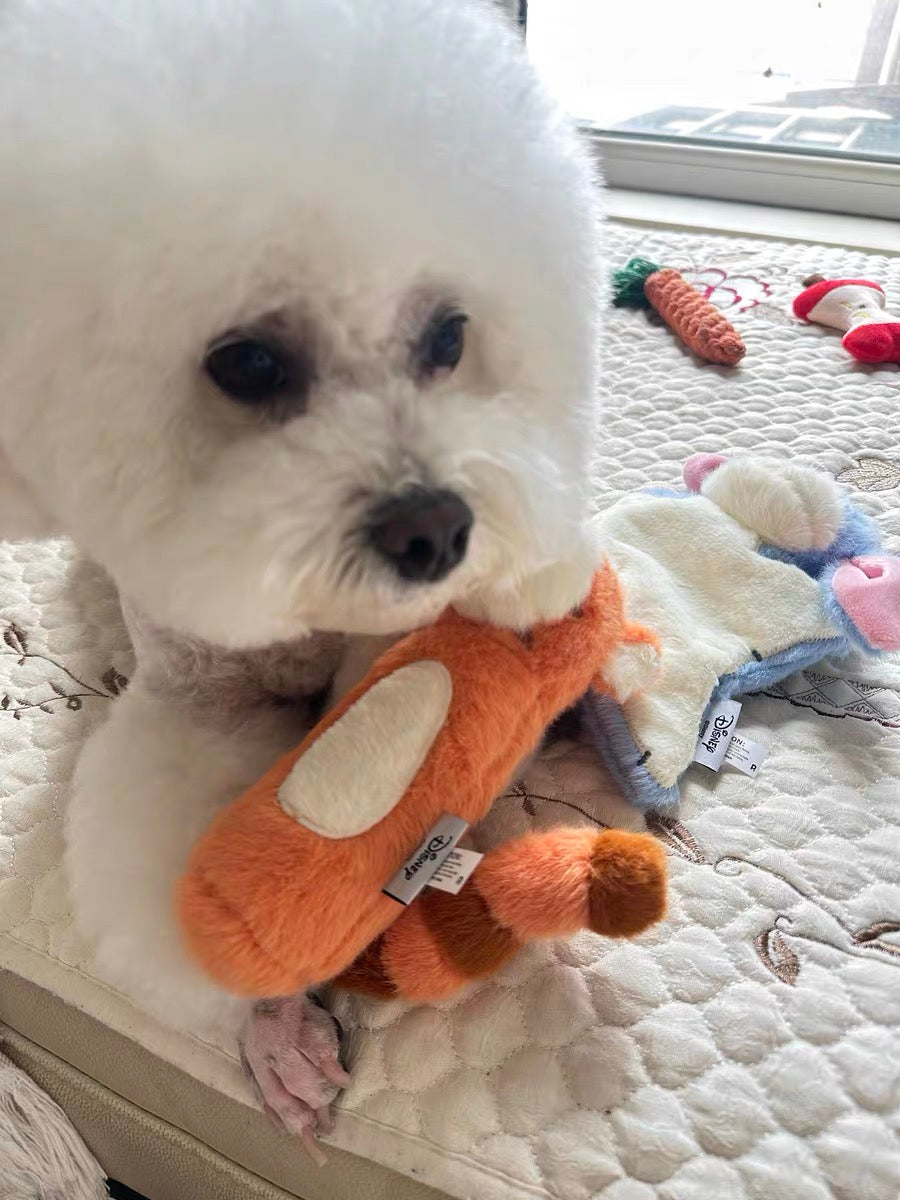 Tigger Squeaky Plush - Cute Squeaky Toy for Dogs