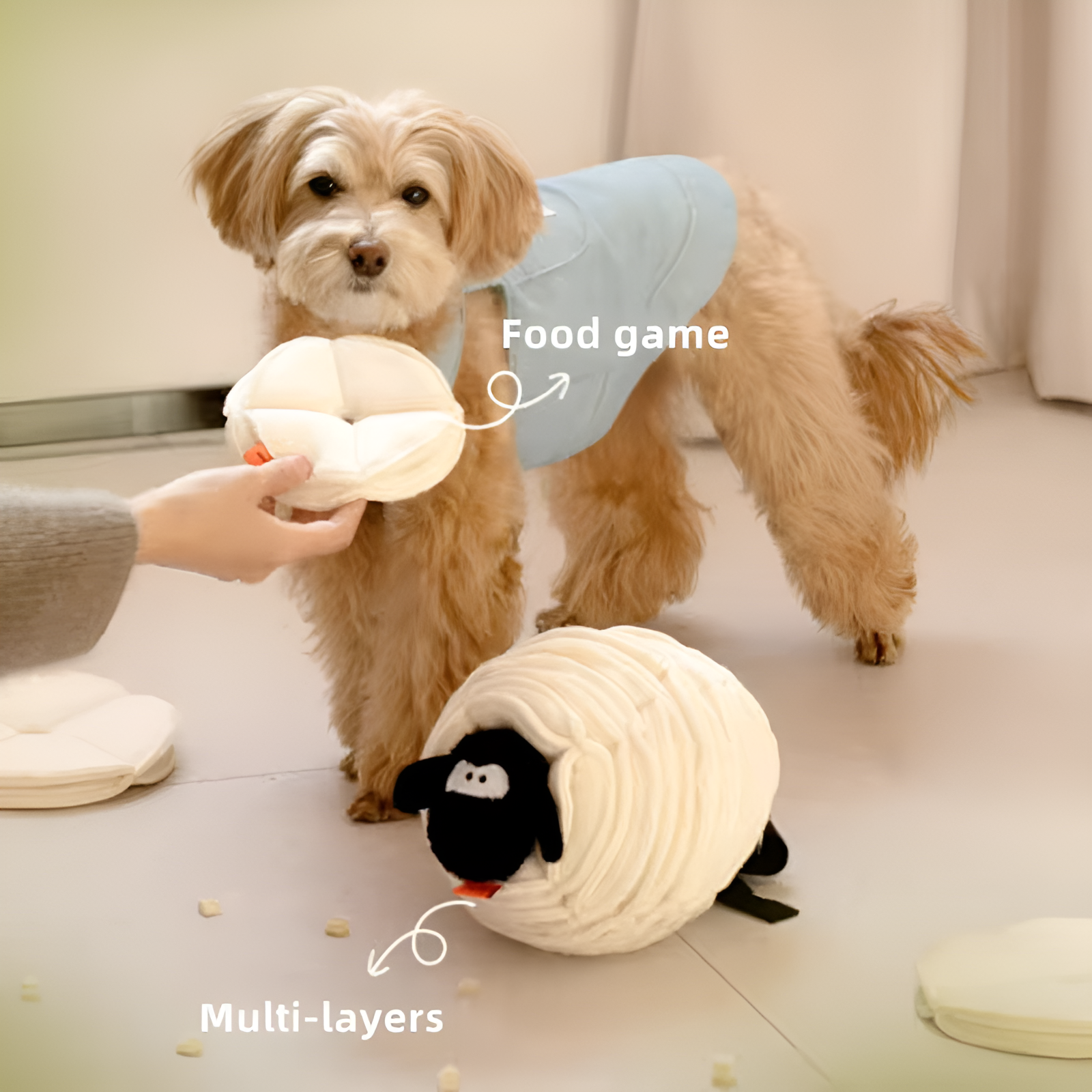 Shaun the Sheep Snuffle Toy