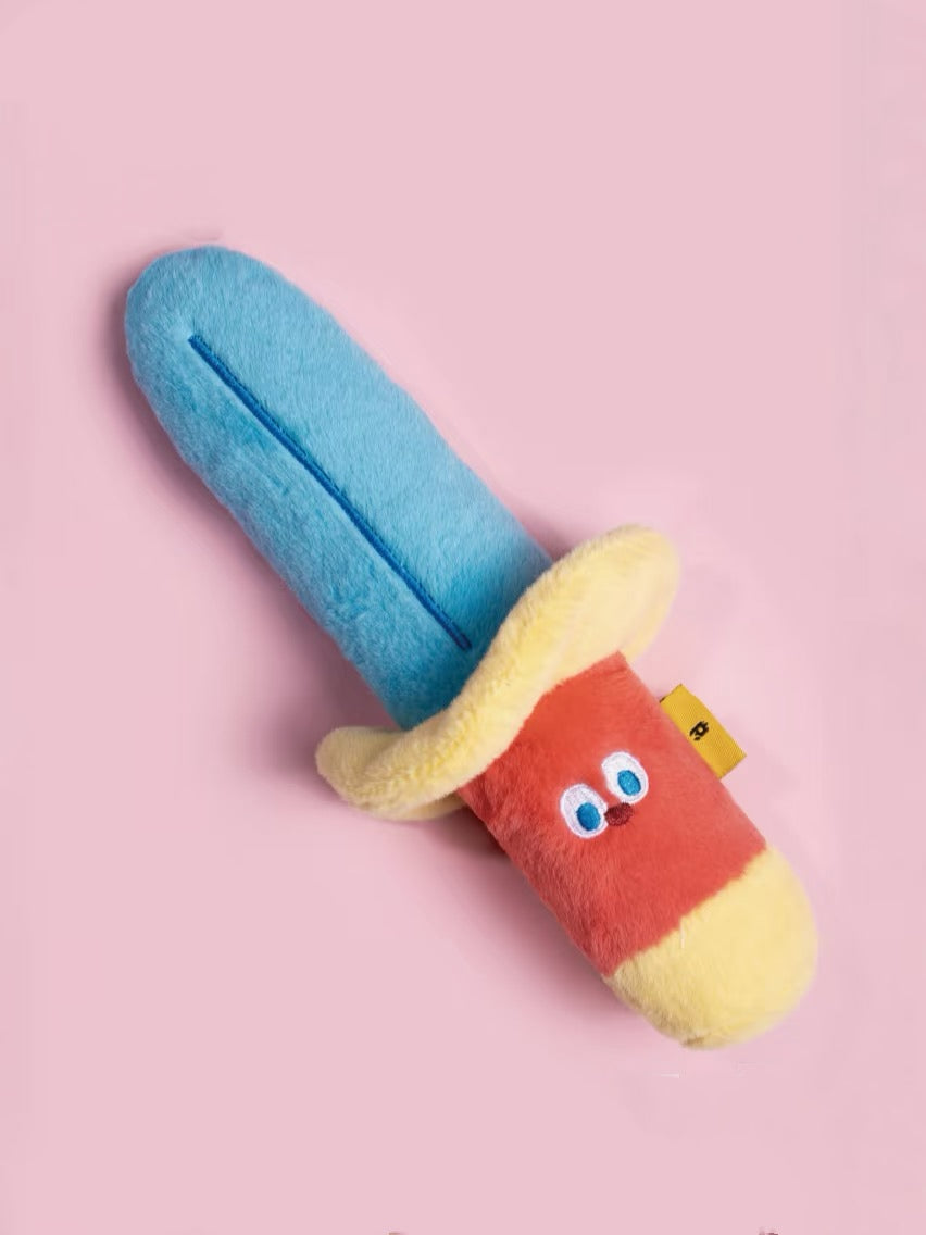 Plushy Sword Squeaky Toy