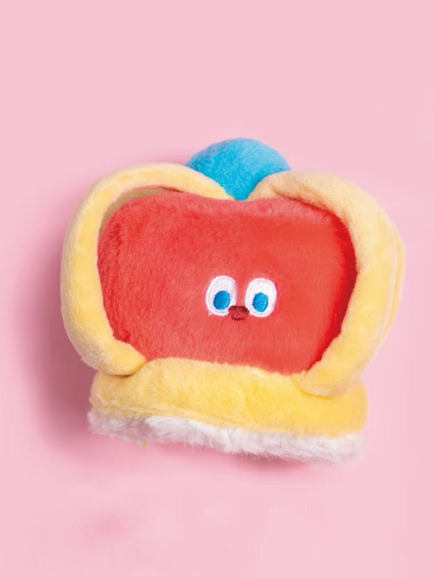 Royal Crown Plush Squeaky Cat &Dog Toy