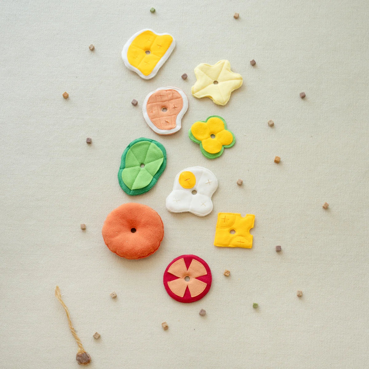 Burger Snuffle Toy β Multi-Layer Puzzle for Smart Dogs