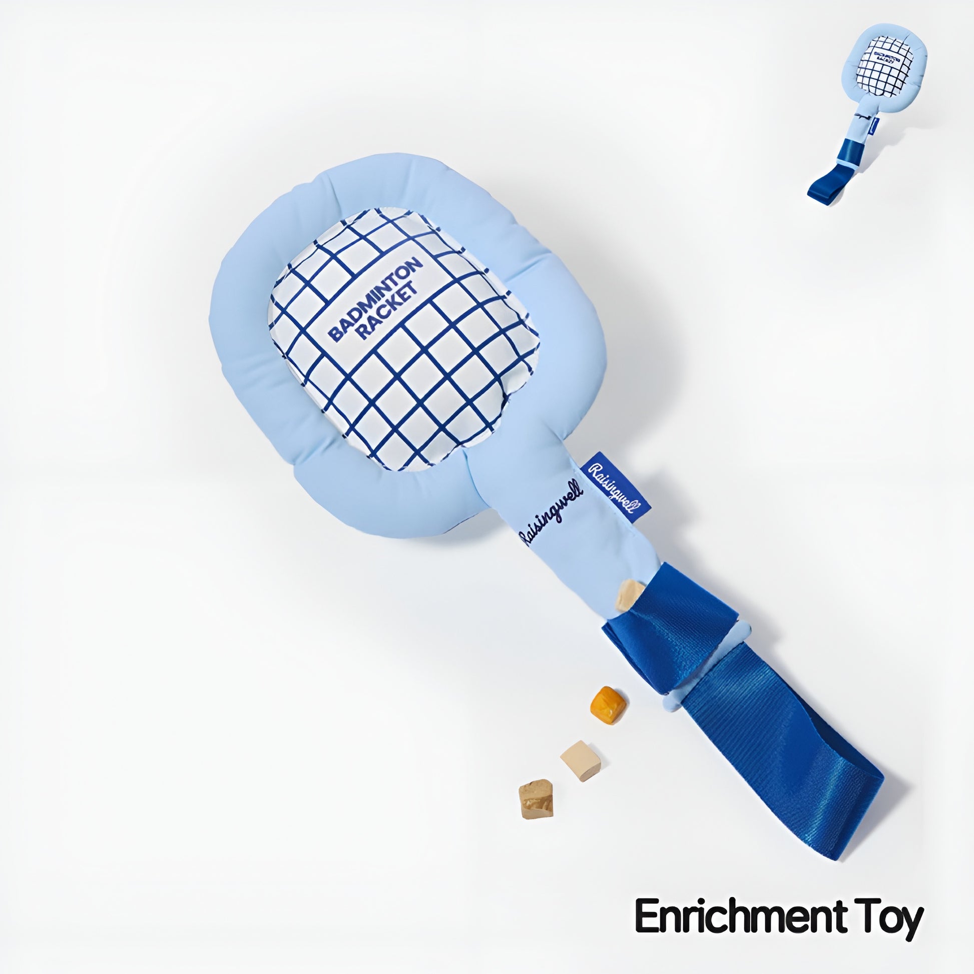 Badminton Racket Enrichment Toy! πΈπΆ