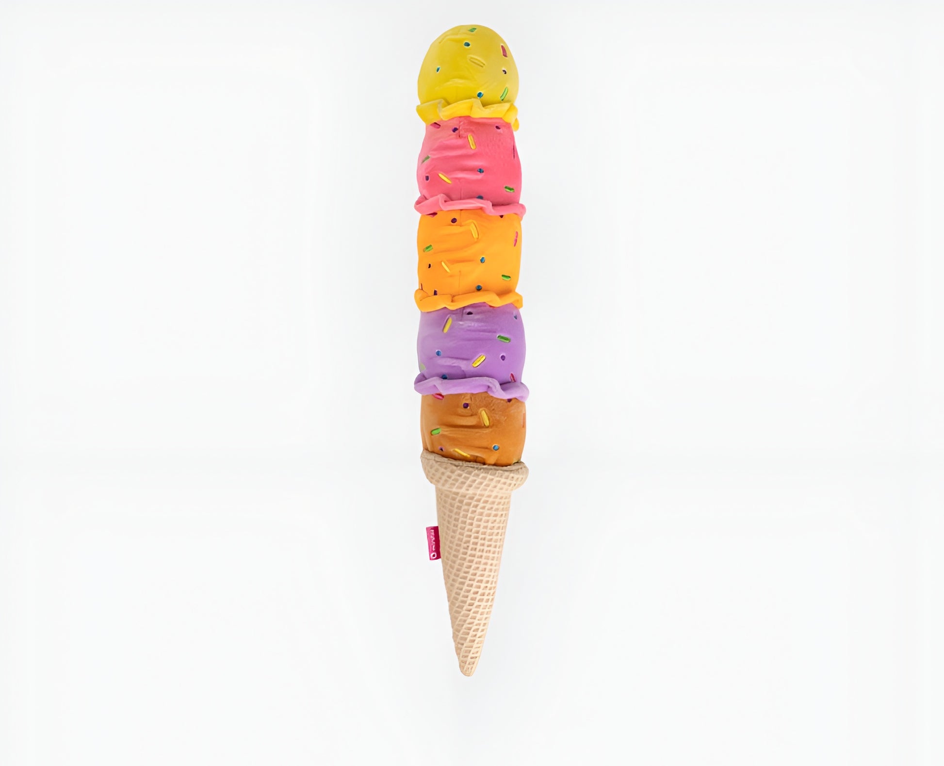 Ice Cream Plush Dog Toy – Colorful, Fun & Long-Lasting Play!
