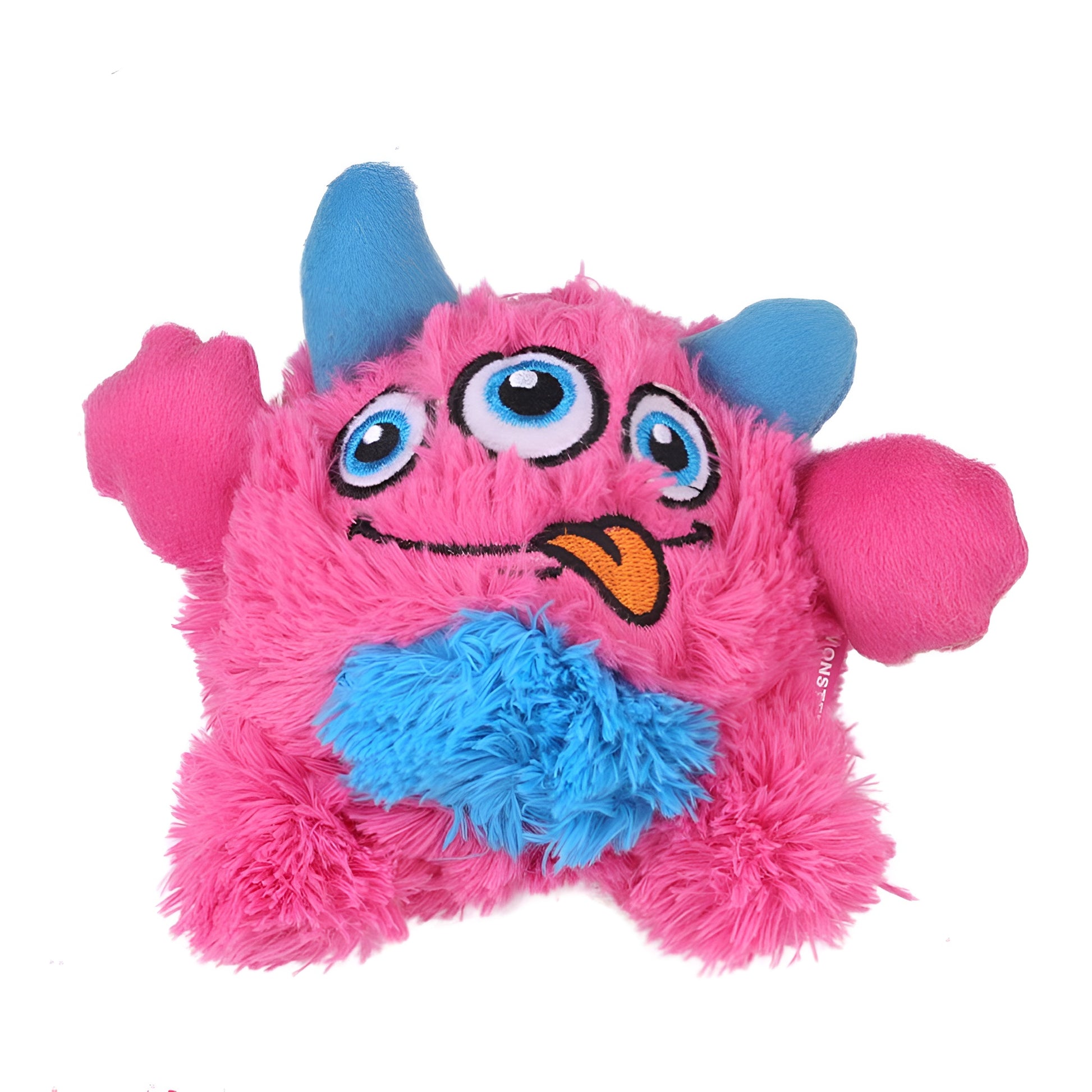 Plush Monster Dog Toy – Soft, Colorful & Durable Playmate