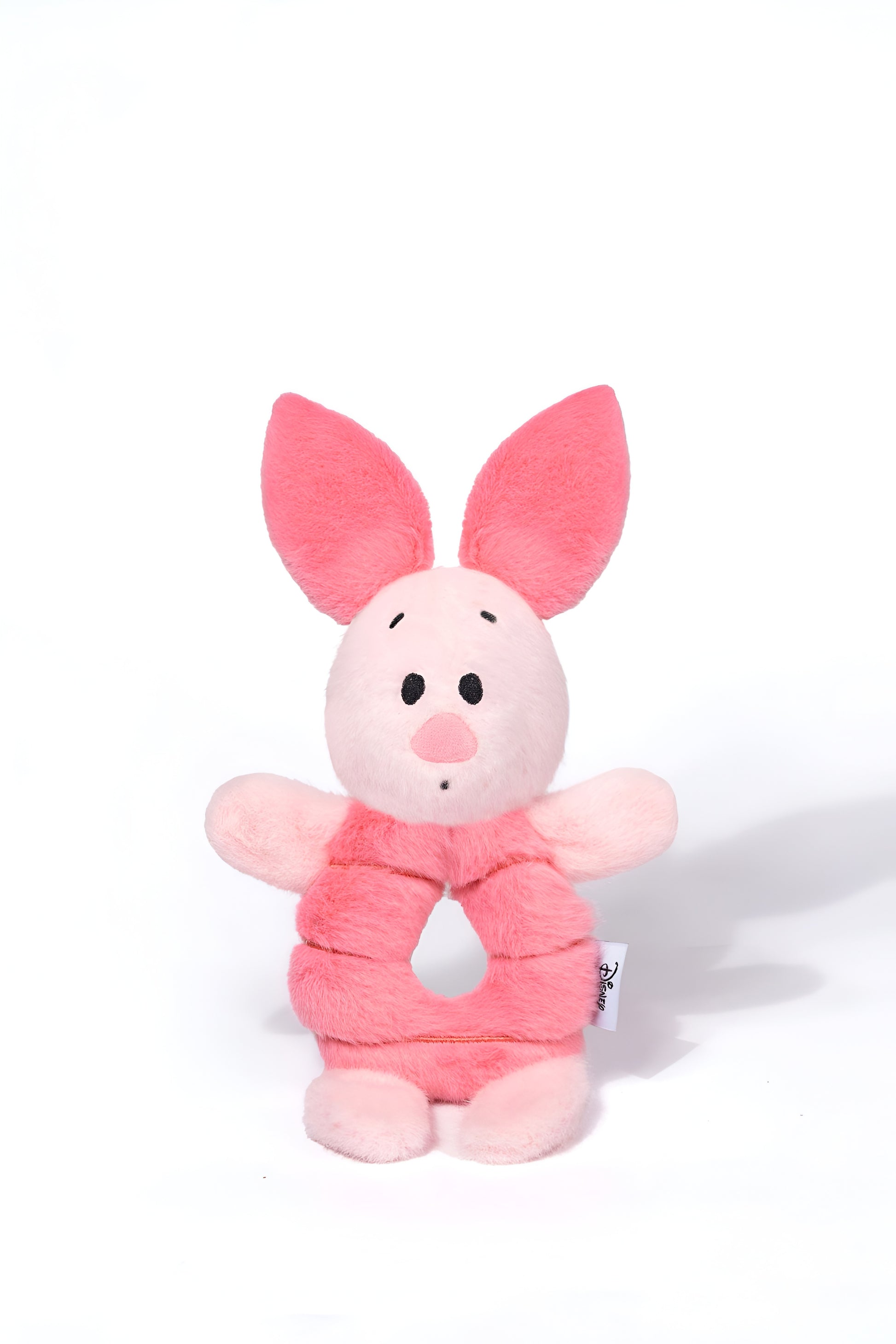 Piglet Ring Tug - Plush Chew Ring | Cute Squeaky Pull Toy for Dogs
