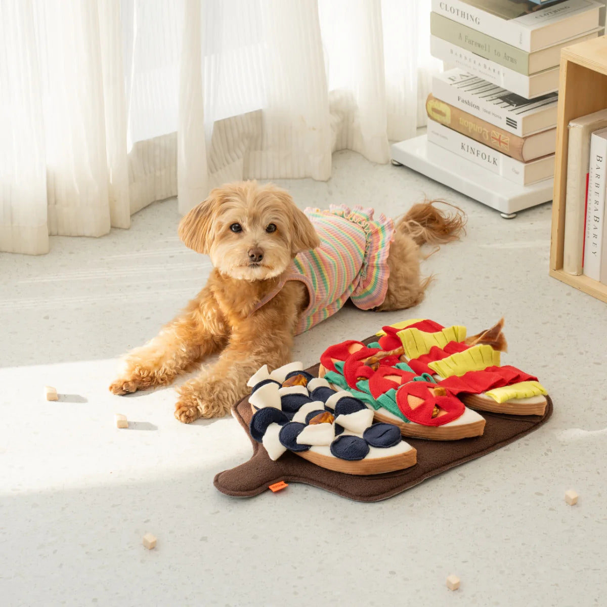 Bruschetta Snuffle Mat β Tasty Foraging for Foodie Pups
