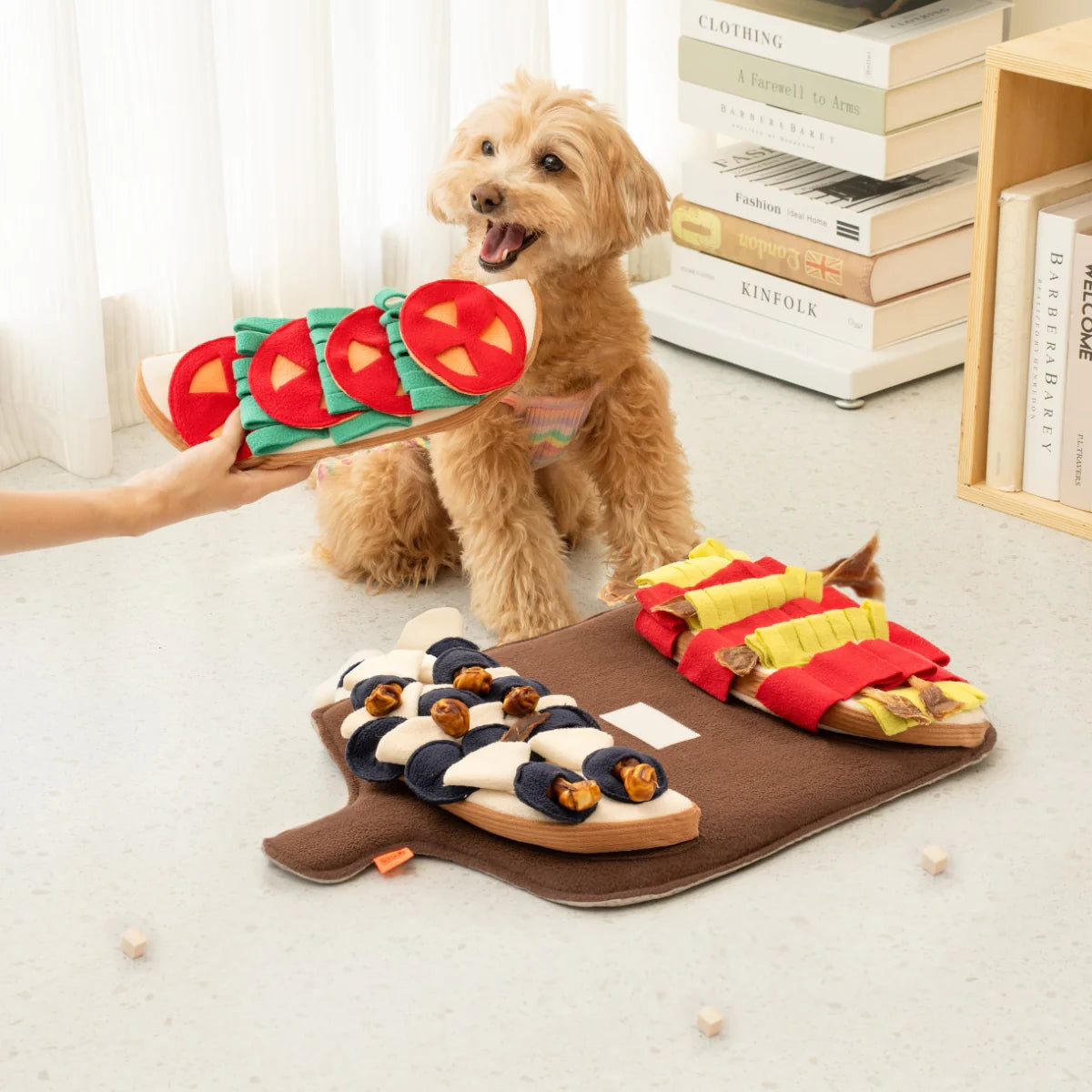Bruschetta Snuffle Mat β Tasty Foraging for Foodie Pups
