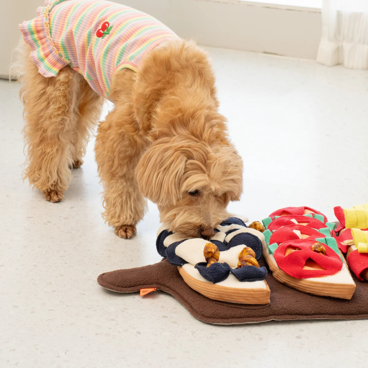 Bruschetta Snuffle Mat β Tasty Foraging for Foodie Pups