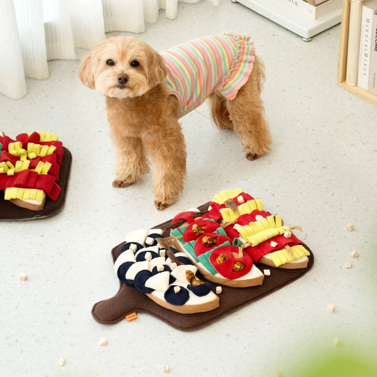 Bruschetta Snuffle Mat β Tasty Foraging for Foodie Pups