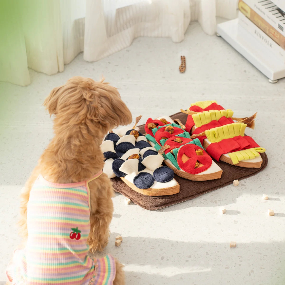Bruschetta Snuffle Mat β Tasty Foraging for Foodie Pups