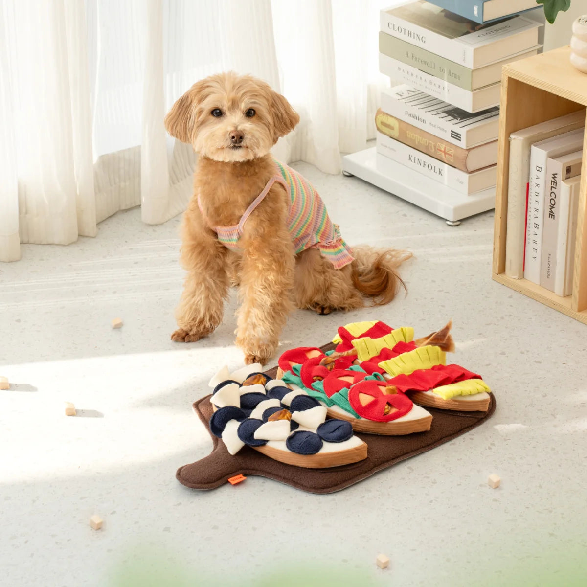 Bruschetta Snuffle Mat β Tasty Foraging for Foodie Pups