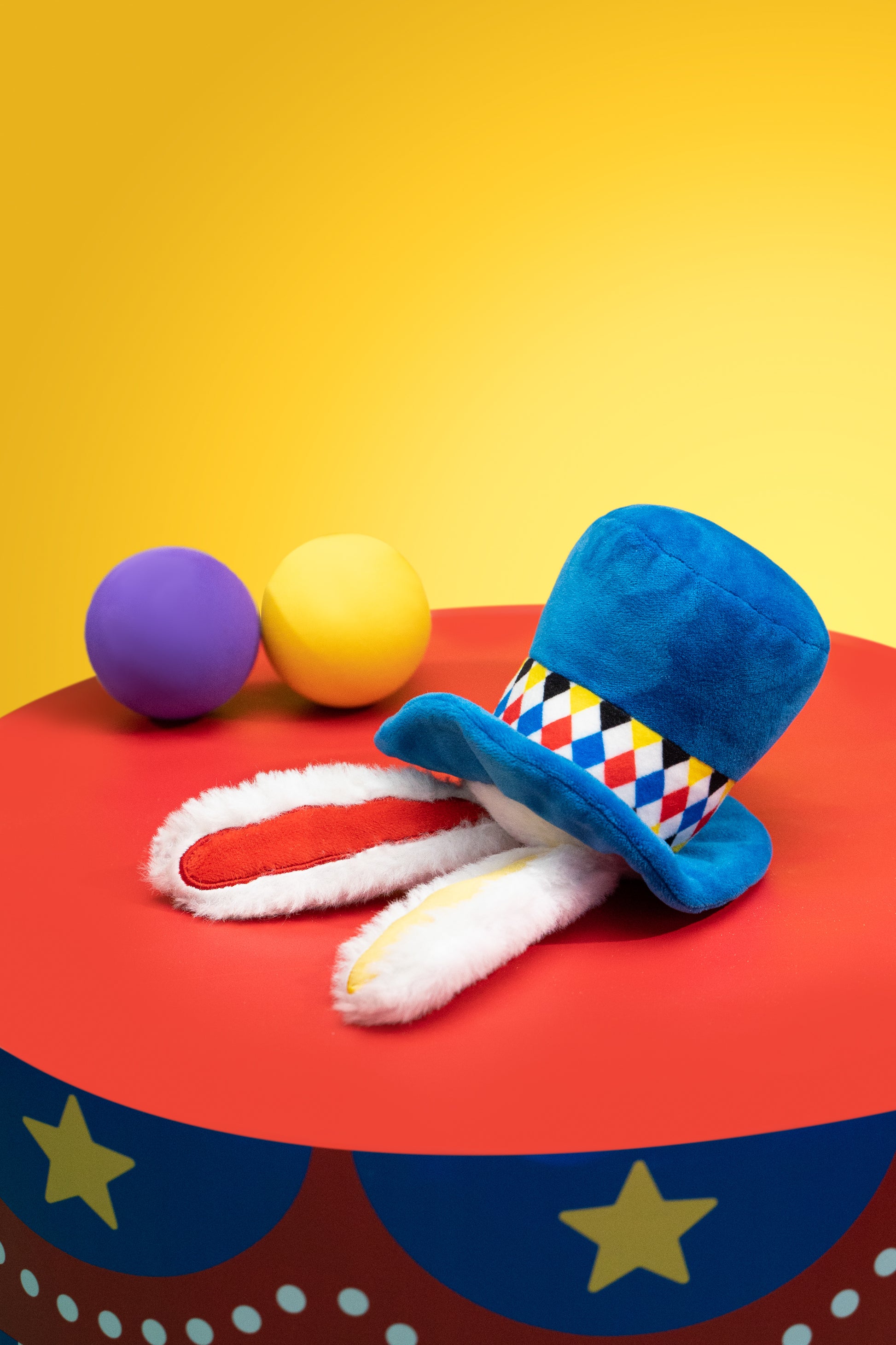 π° Bunny Squeeze Hat Dog Toy β Squeak, Snuggle & Play! πΆπ₯