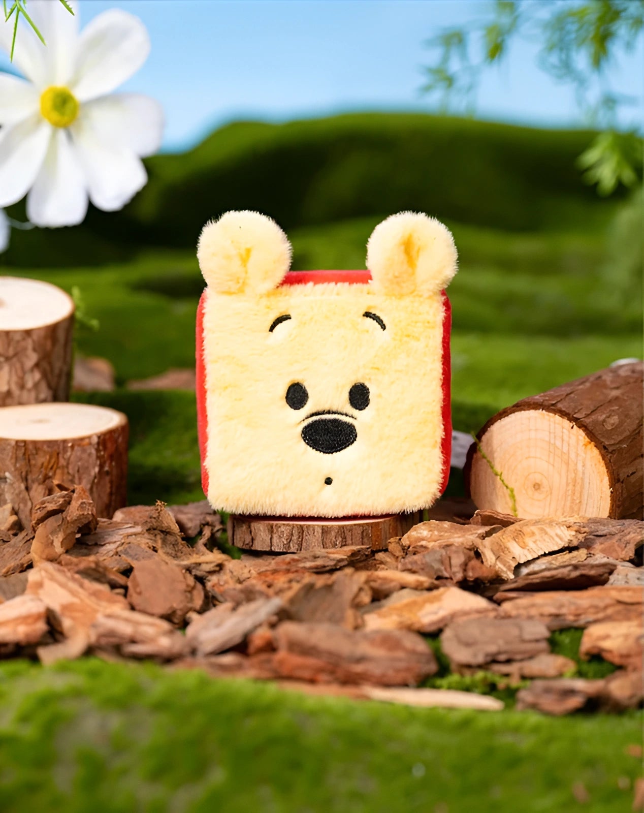 Winnie the Pooh Brick – Plush Dog Toy with Crinkle Paper