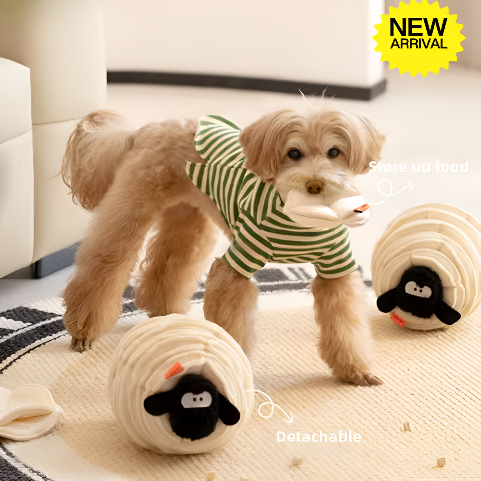 Shaun the Sheep Snuffle Toy