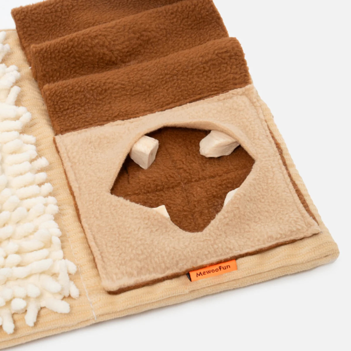 Strawberry Roll-Up Snuffle Mat β Multi-Zone Enrichment Toy