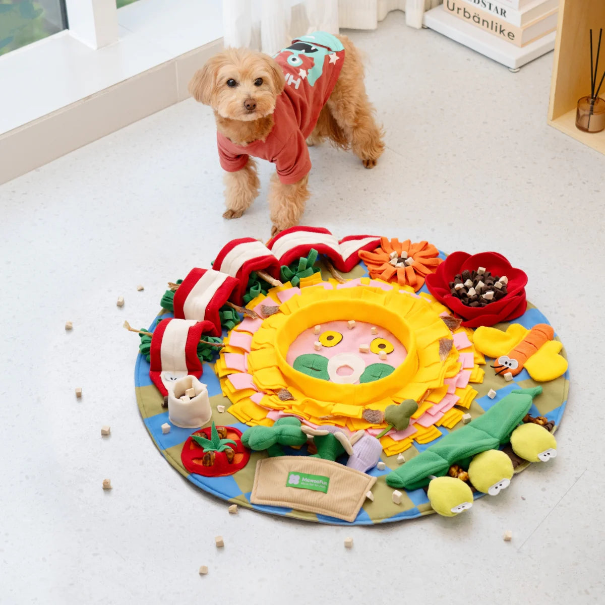 Sunflower Snuffle Mat β Enrichment Play Rug for Dogs