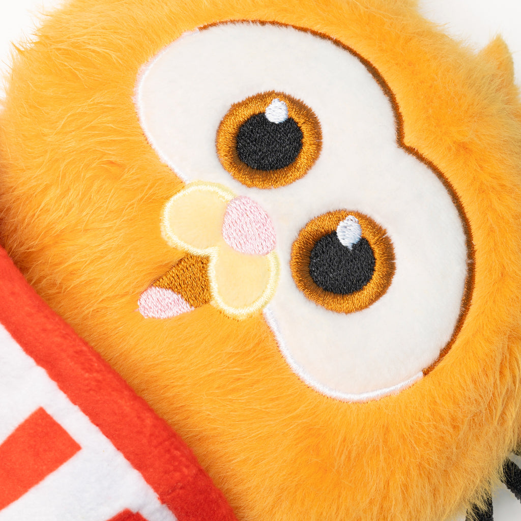 Garfield Popcorn Plush & Rope Toy