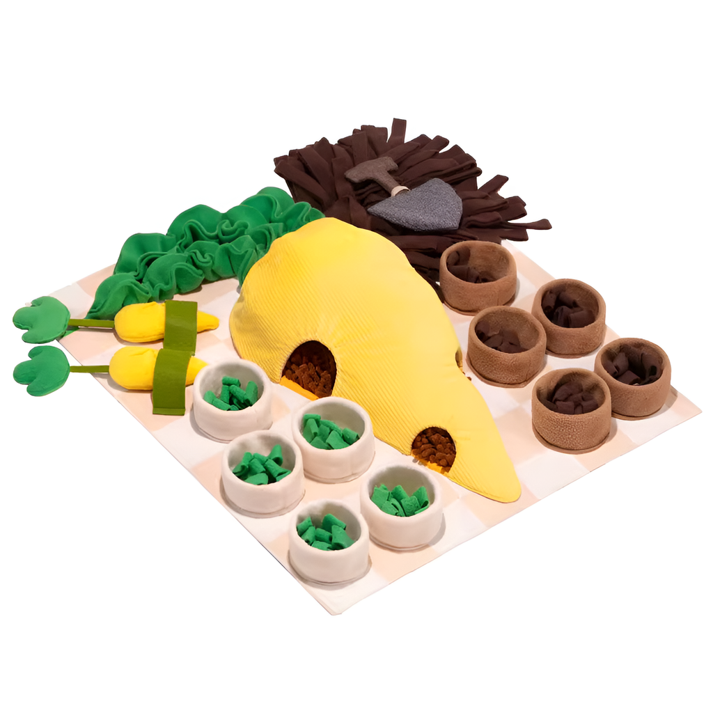 Farmyard Snuffle Mat for Dogs – Forage, Train & Slow Feed