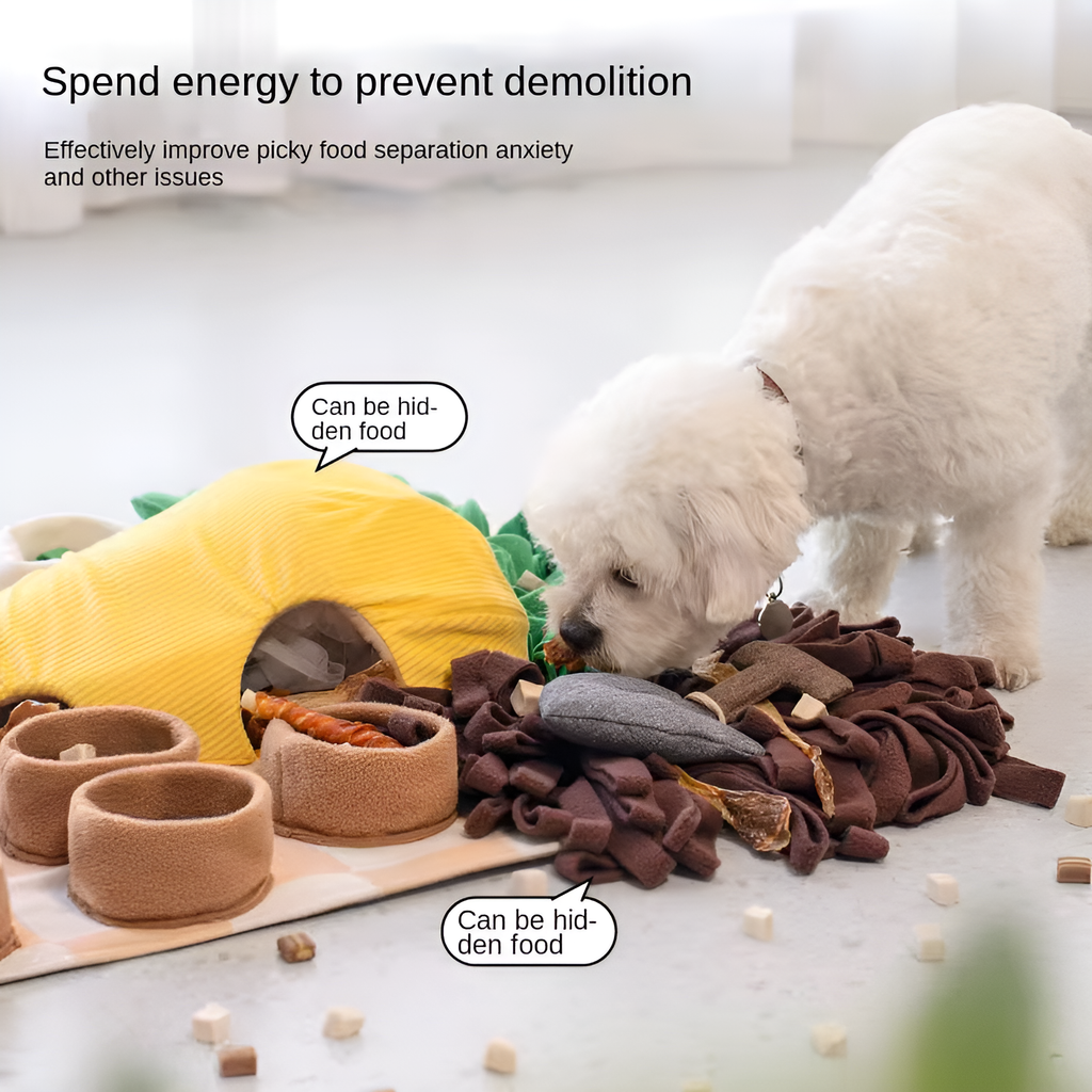 Farmyard Snuffle Mat for Dogs – Forage, Train & Slow Feed