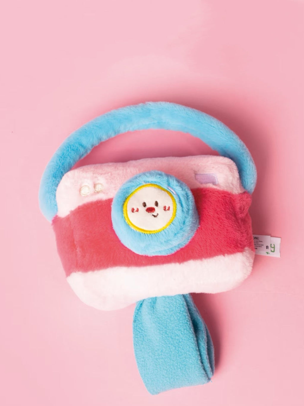📸 Plush Camera Squeaky Toy – Snap, Squeak &amp; Smile! 🐶💖