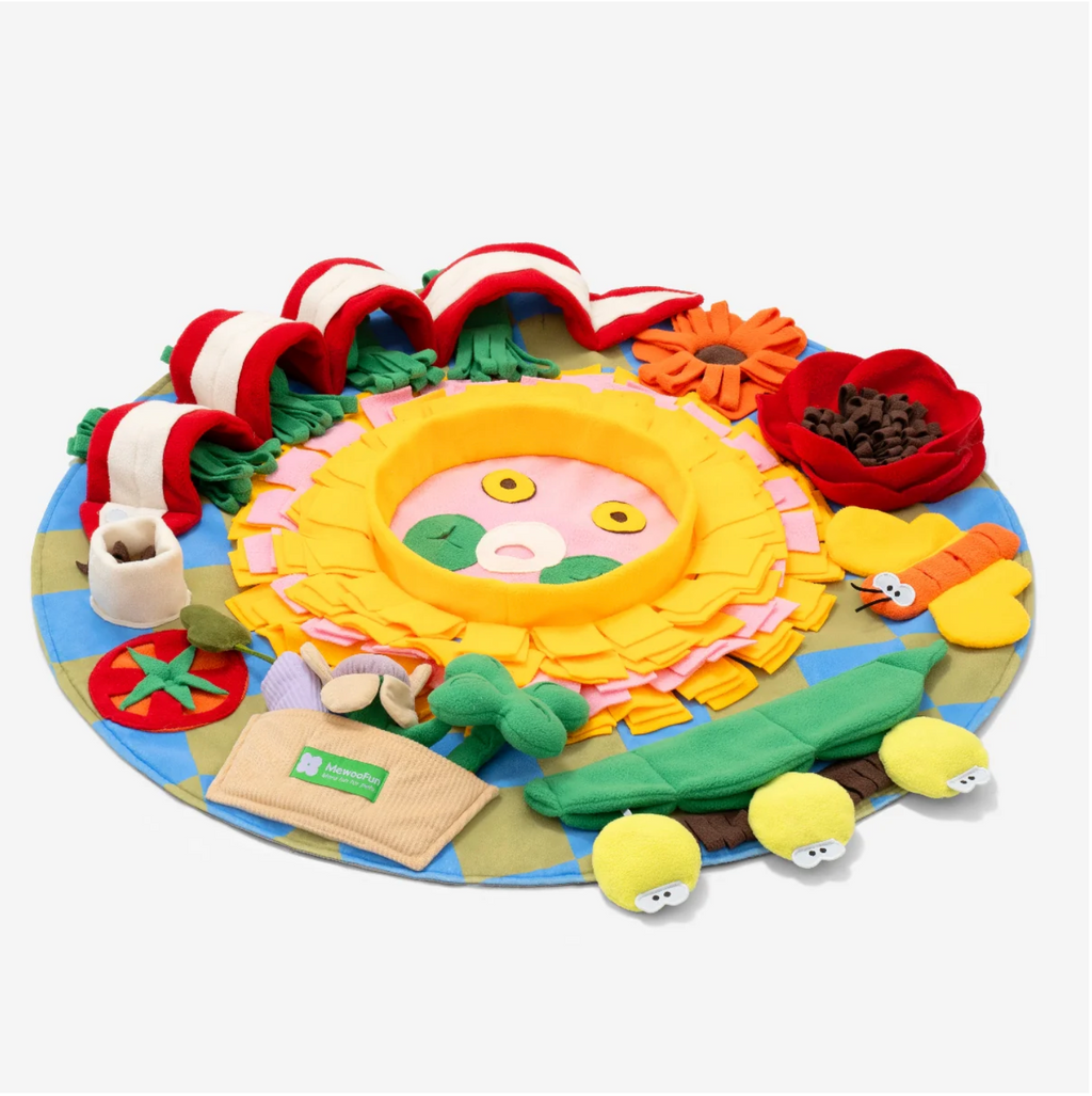 Sunflower Snuffle Mat – Enrichment Play Rug for Dogs