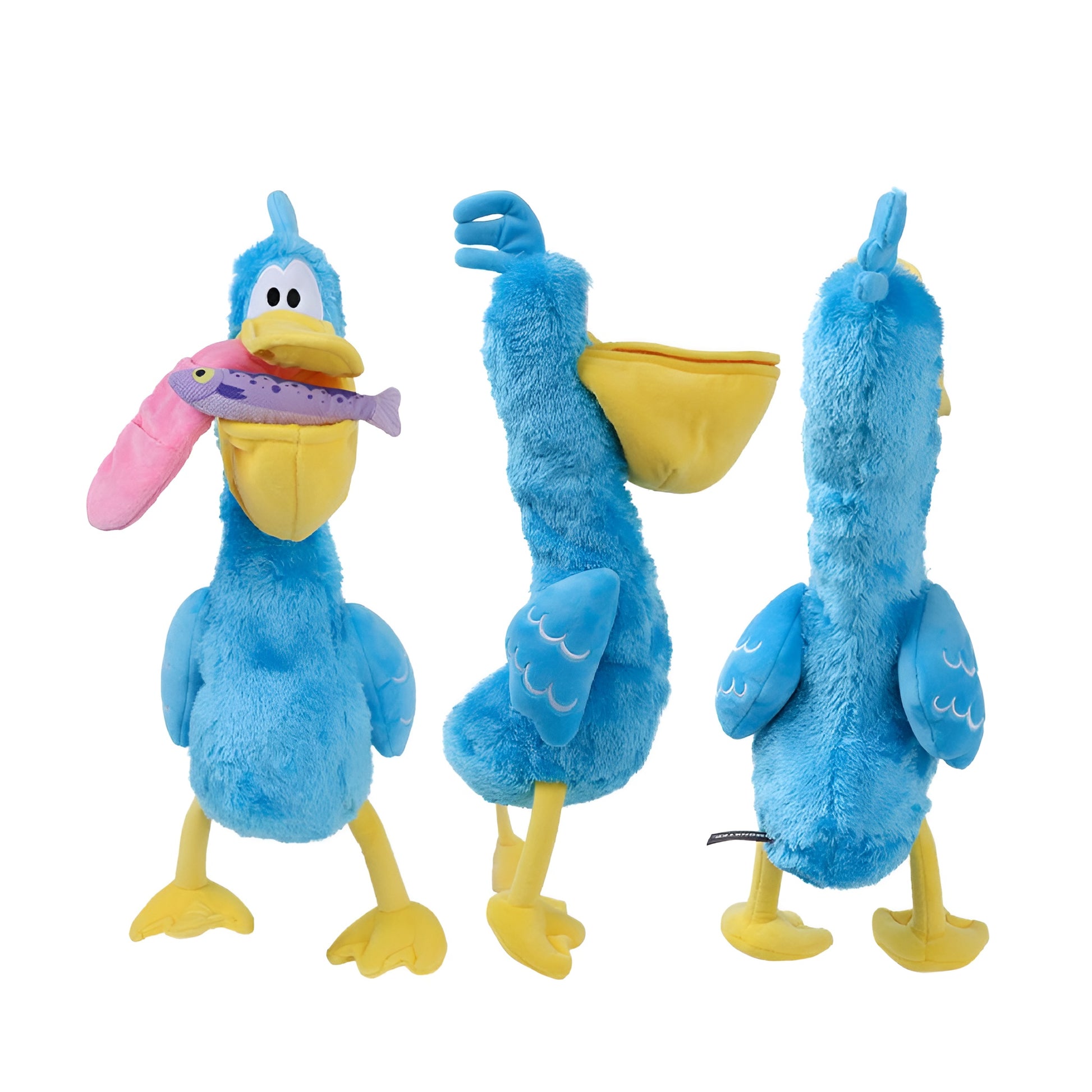 Pelican Plush Dog Toy – Catch, Chew Play!