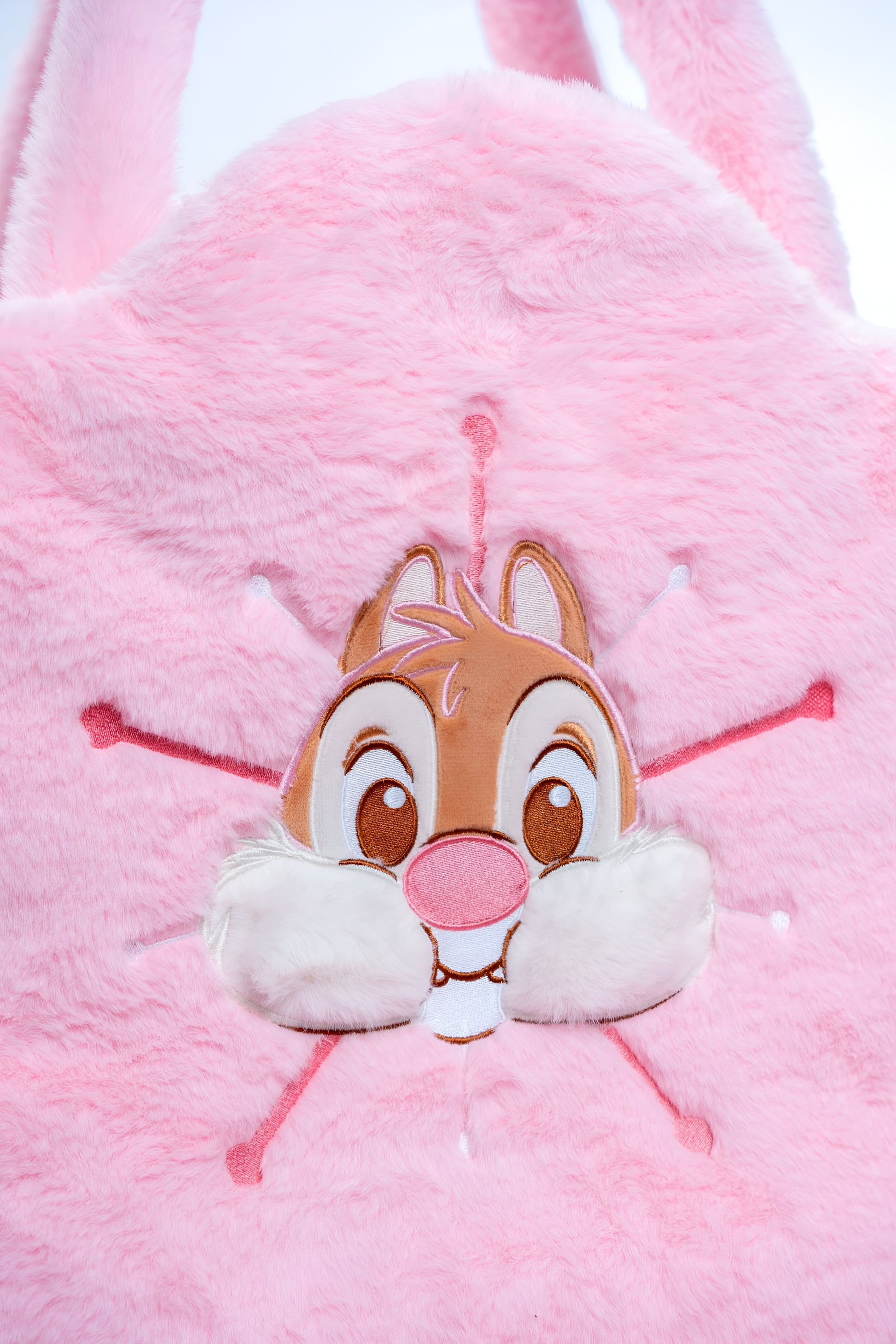 Pink Chip Plush Pet Carrier Bag