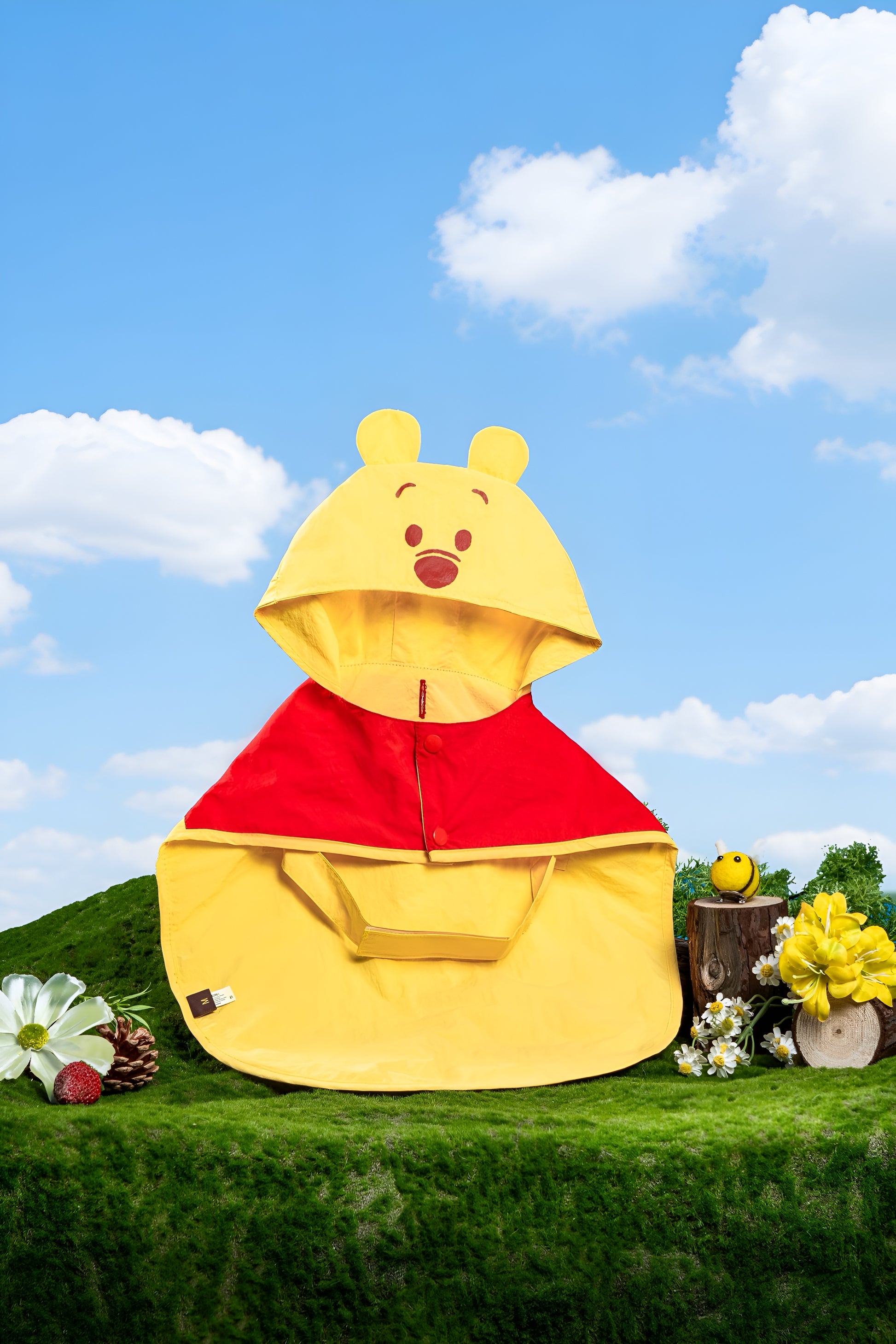 Winnie the Pooh Dog Raincoat.
