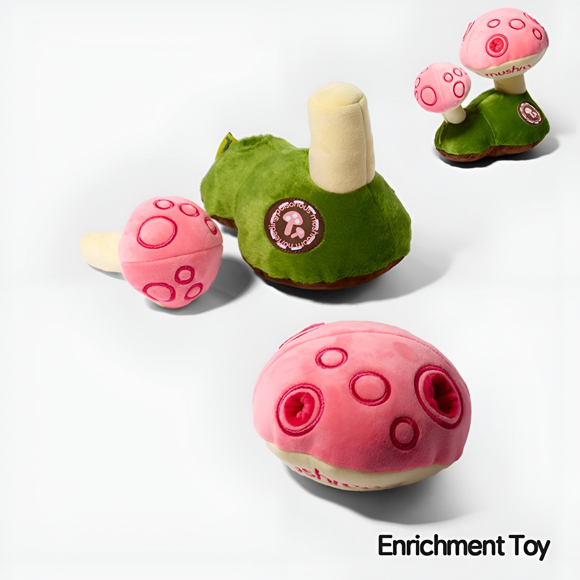 Mushroom Enrichment Toy.