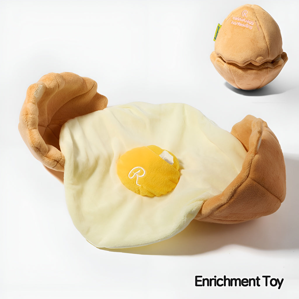Ostrich Egg Enrichment Toy.