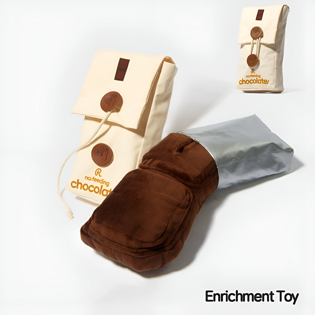 Chocolate Bar Enrichment Toy.
