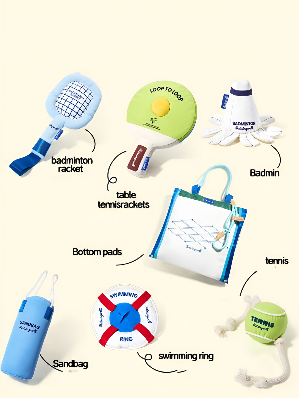 Badminton Court Enrichment Toy Mat! 🏸🐶 (include the whole collection)