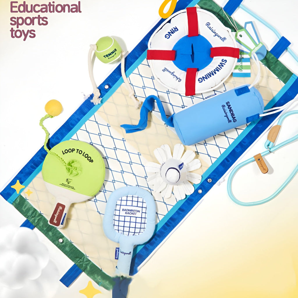 Badminton Court Enrichment Toy Mat! 🏸🐶 (include the whole collection)
