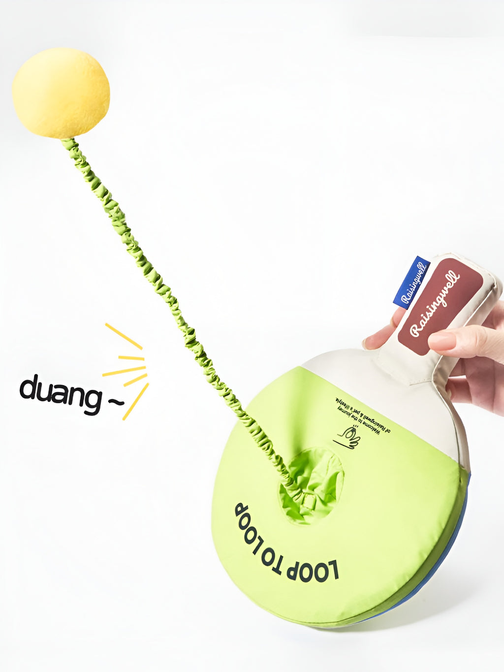 Table Tennis Enrichment Toy – Loop to Loop! 🏓💚