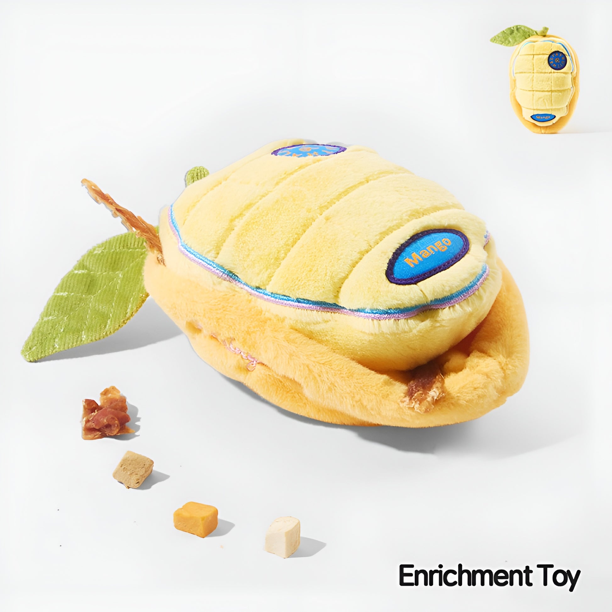 🥭 Mango Enrichment Toy – Peel, Sniff & Play Sweetly! 🐾