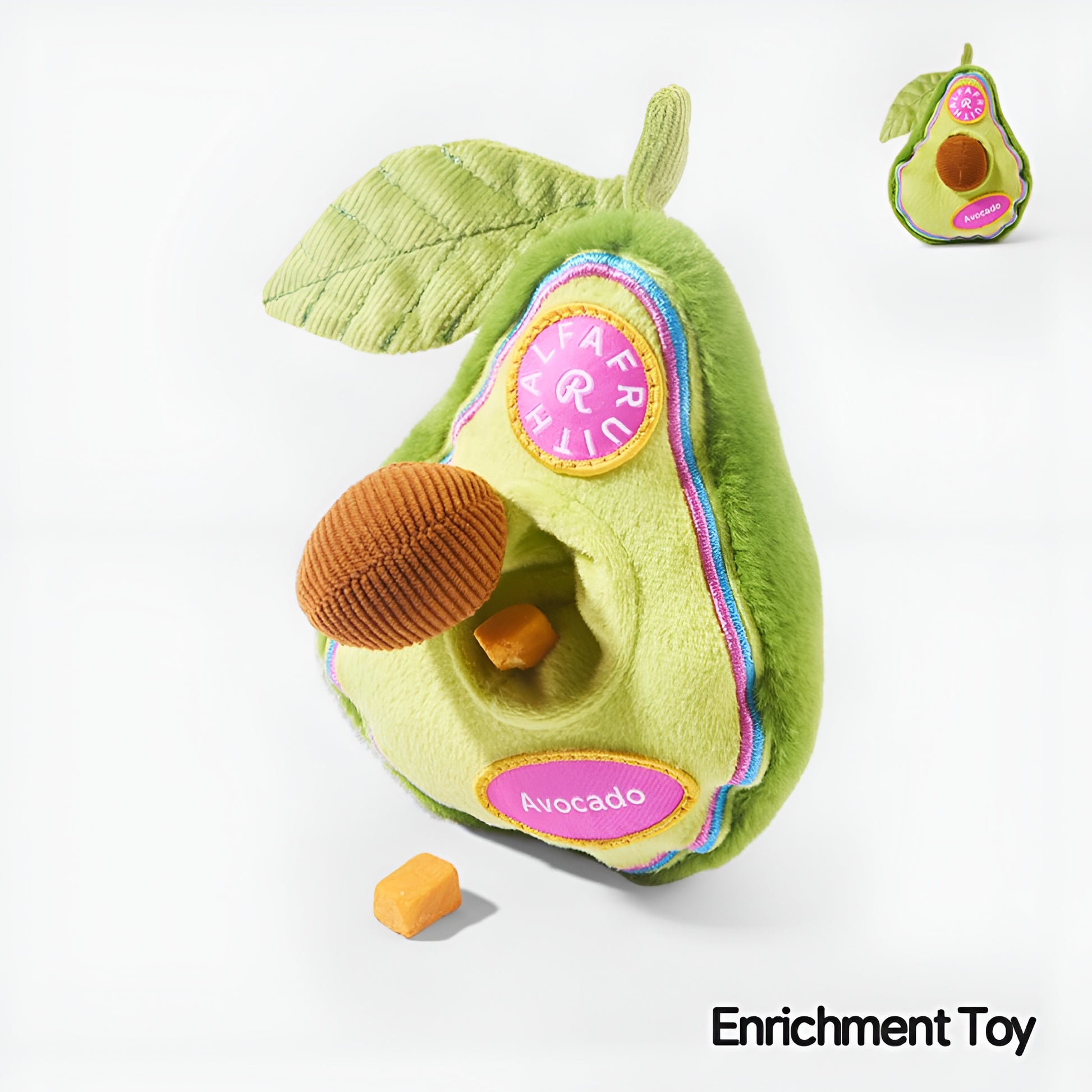 🥑 Avocado Enrichment Toy – Soft, Smart & Totally Avo-dorable! 🐾