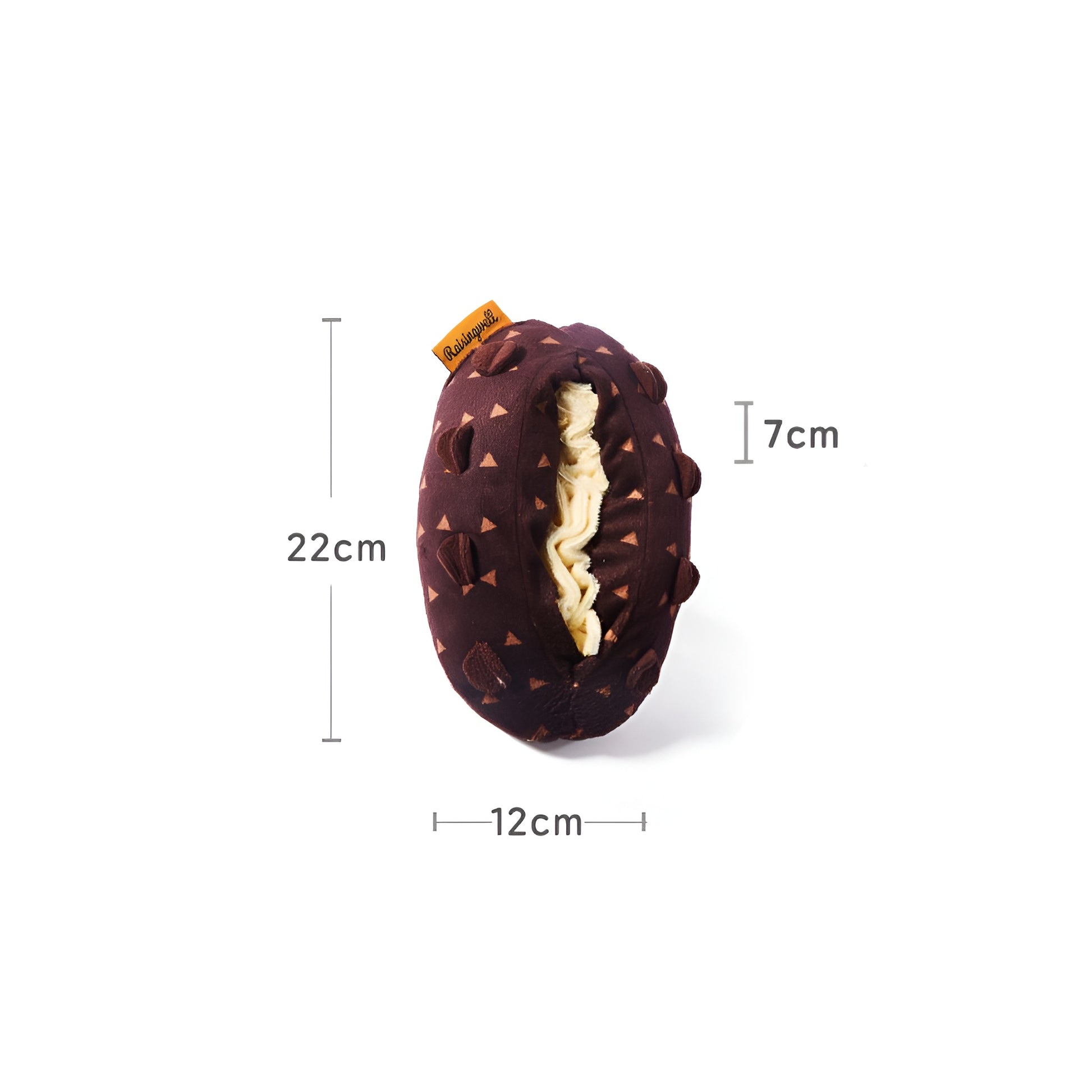 🍫 Chocolate Roll Enrichment Toy – Sweet, Soft & Sniff-tastic Fun! 🐾