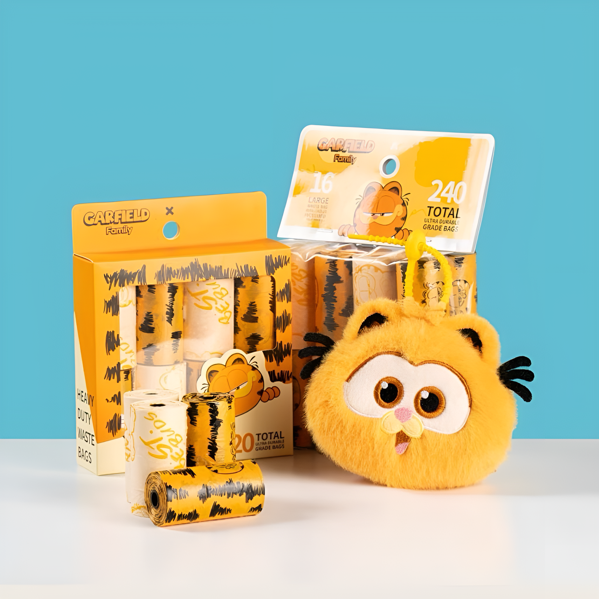 💛 Poo Bag Set – Clean-ups with Character!