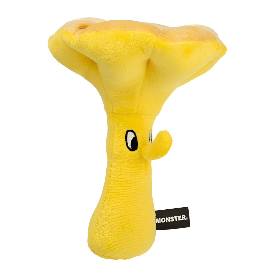 🍄 Yellow Mushroom Treat Toy – Hide, Squeak & Play