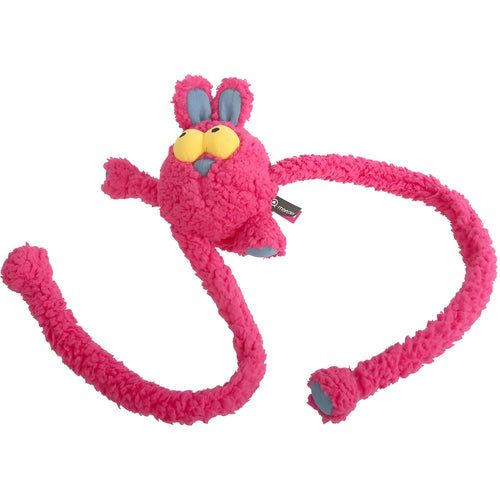 Bunny Plush Dog Toy – Extra-Long, Squeaky & Fun - Monster Collection