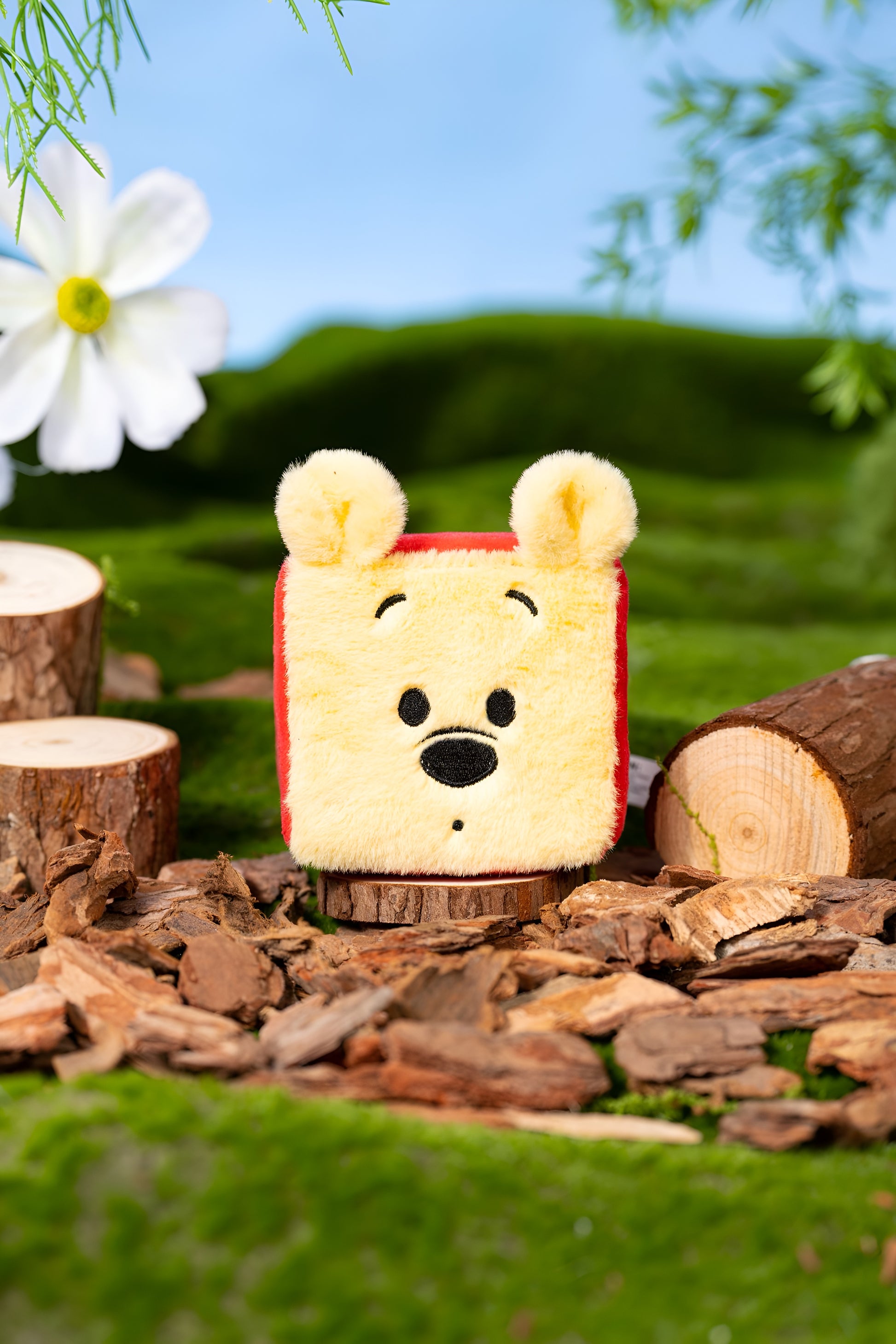 Winnie the Pooh Brick – Plush Dog Toy with Crinkle Paper
