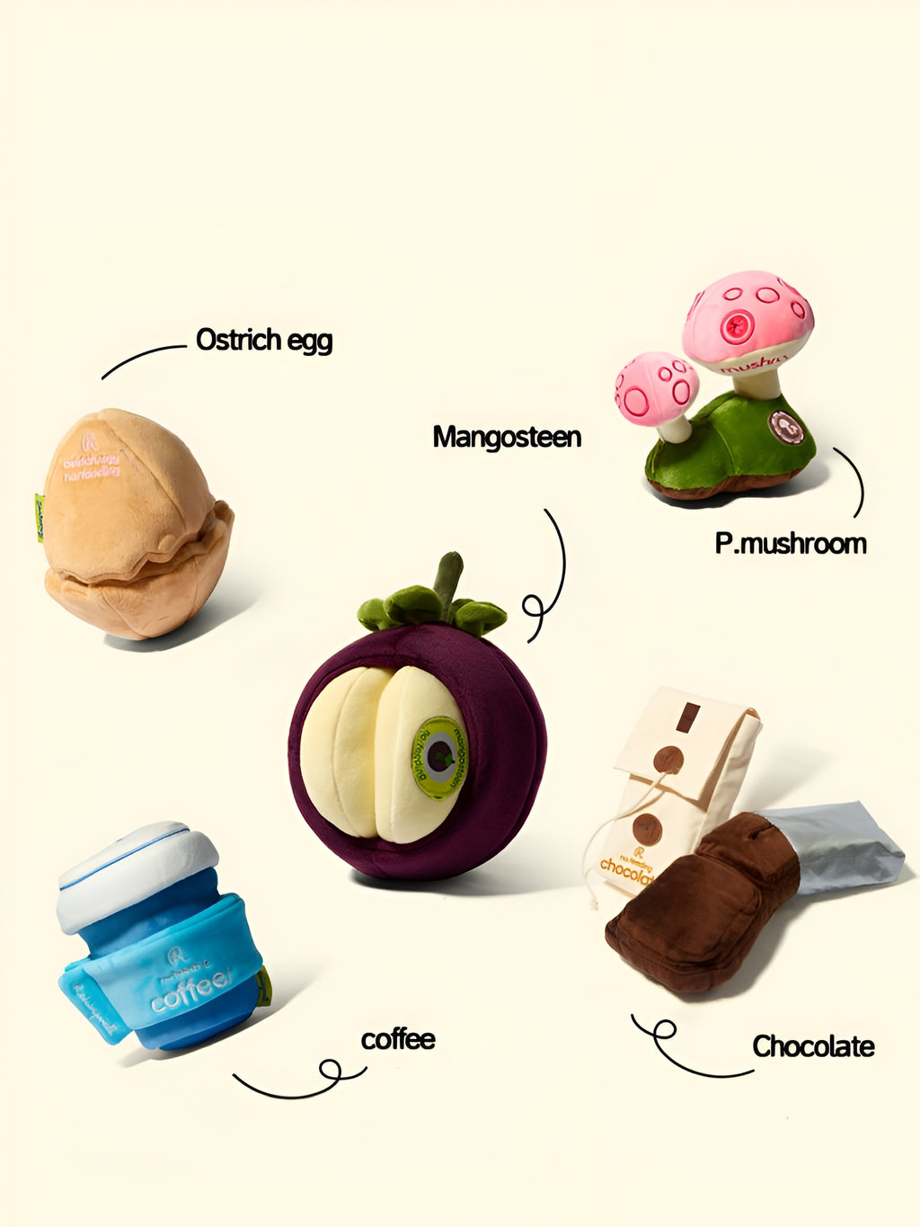 Mangosteen Enrichment Toy.