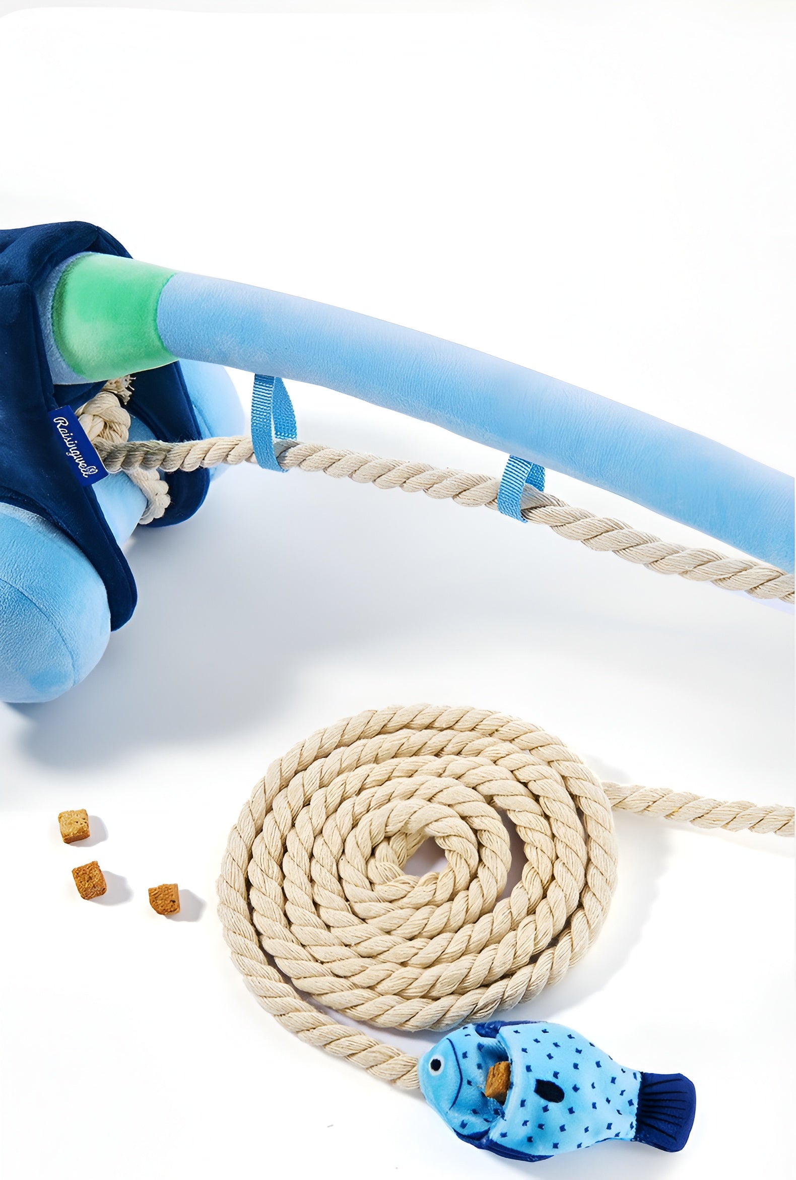 🎣 Fishing Rod Enrichment Toy – Reel in the Fun! 🐾