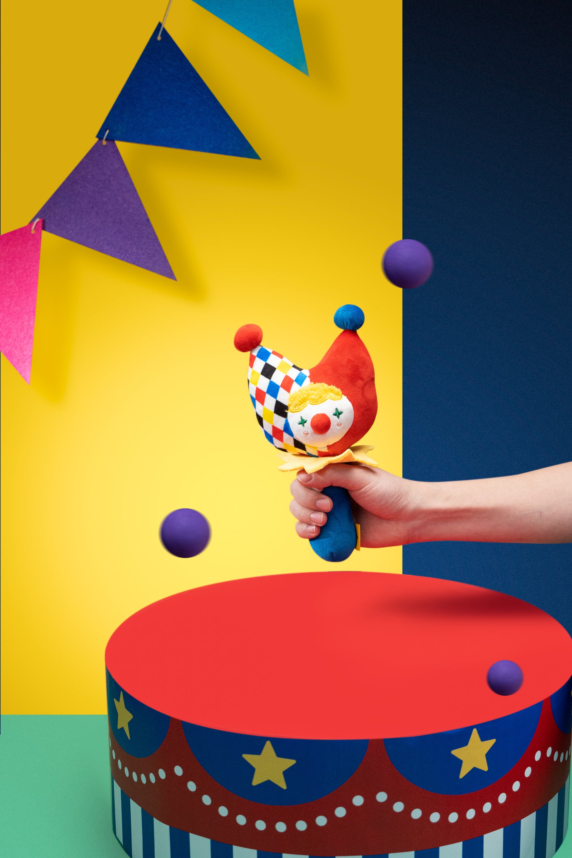 🎪 Clown Swing Hammer Dog Toy – Shake, Swing &amp; Summon the Fun! 🎉