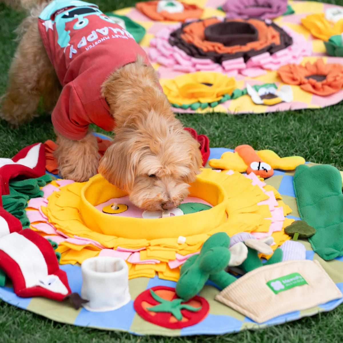 Sunflower Snuffle Mat – Enrichment Play Rug for Dogs