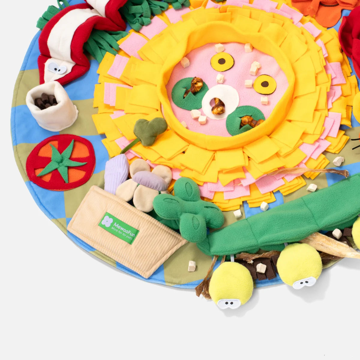 Sunflower Snuffle Mat – Enrichment Play Rug for Dogs