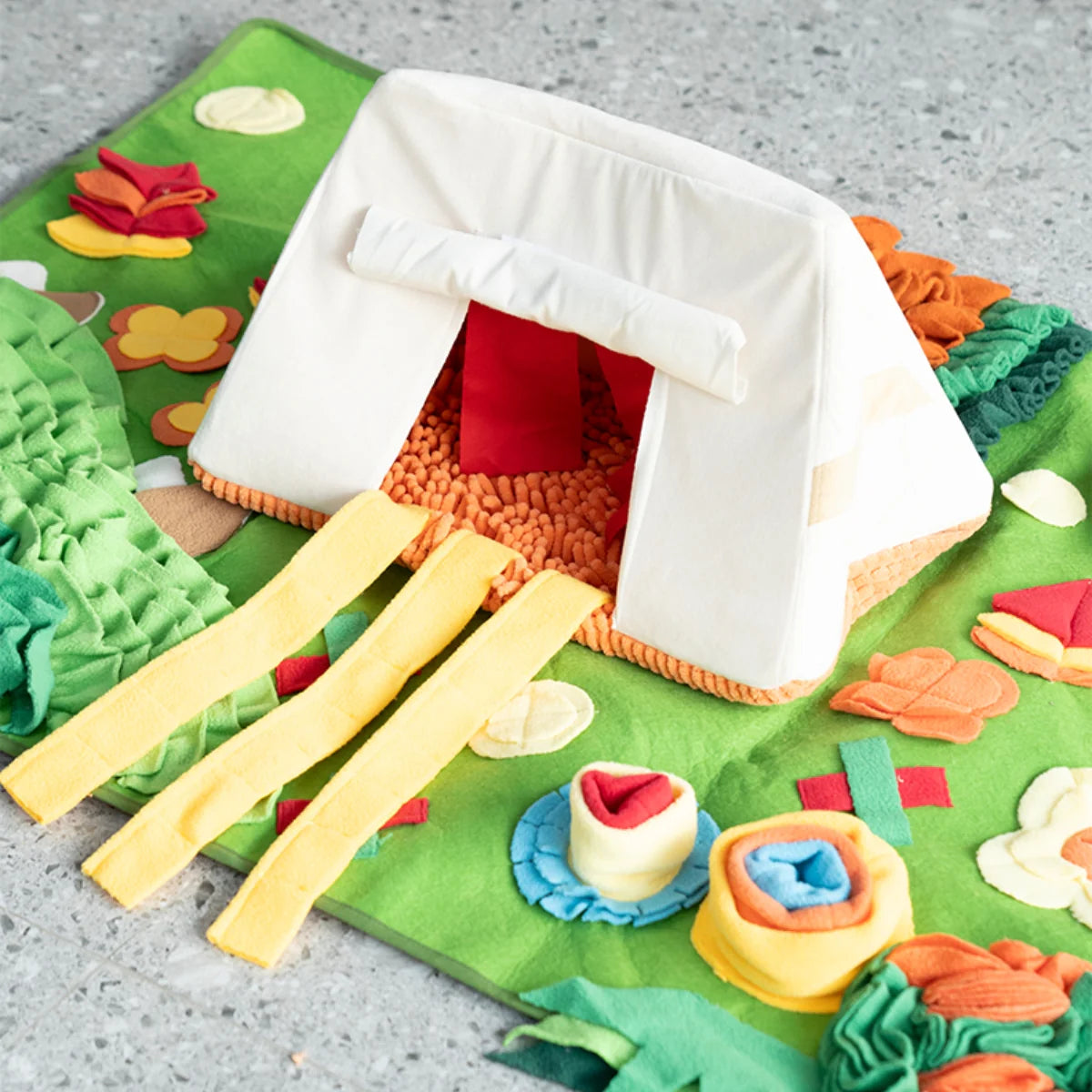 Camping Adventure Snuffle Mat – Large Picnic Enrichment Rug